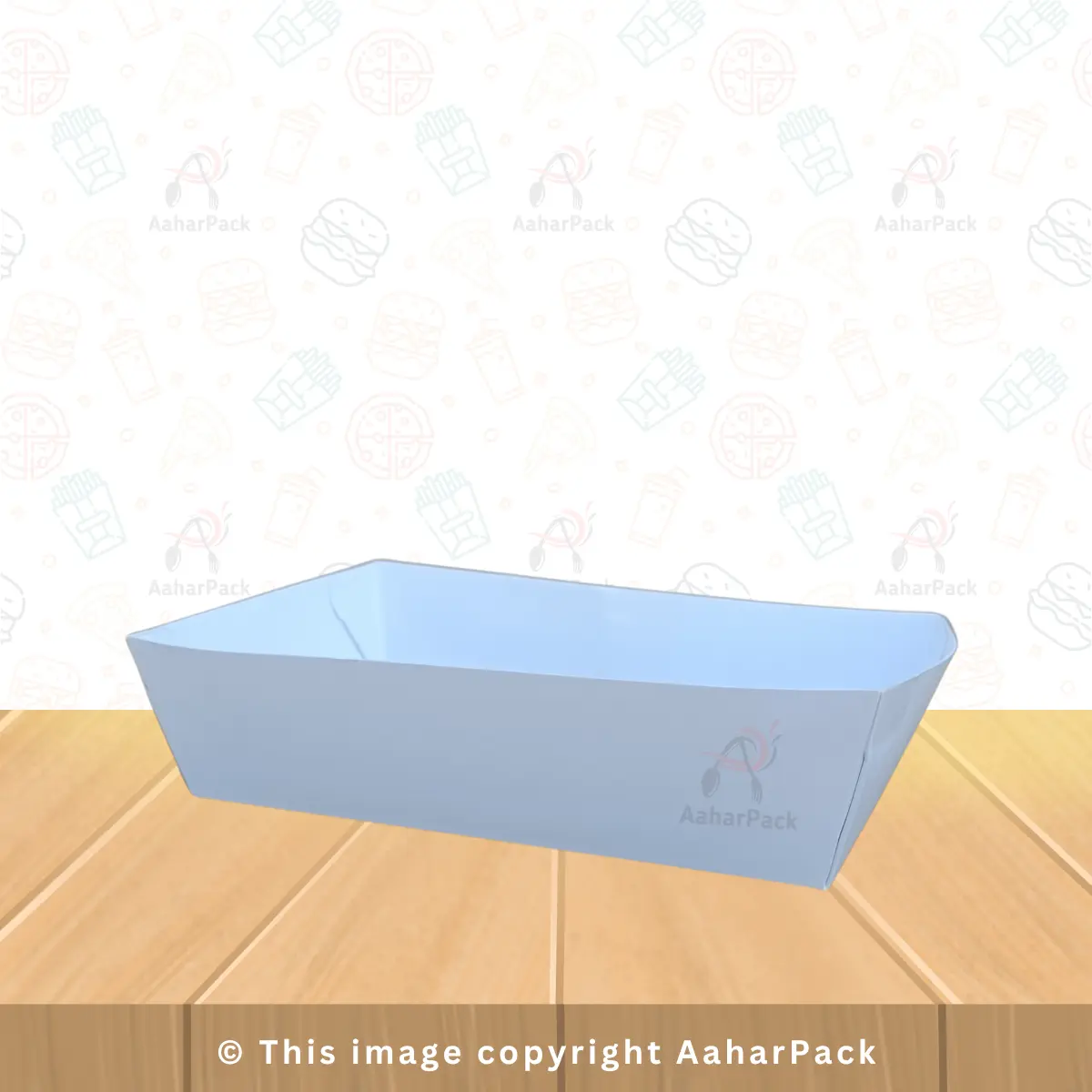 1000 ML White Boat Paper Tray – Large Disposable Food Tray for Takeaway & Catering (Pack of 500 Pcs)